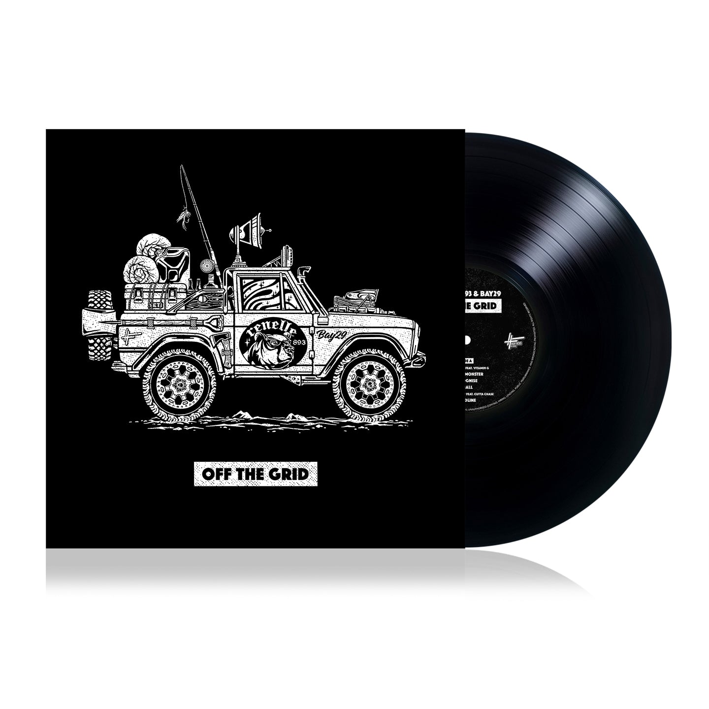 Renelle 893 & Bay29 - Off The Grid (LIMITED EDITION 12" BLACK VINYL)