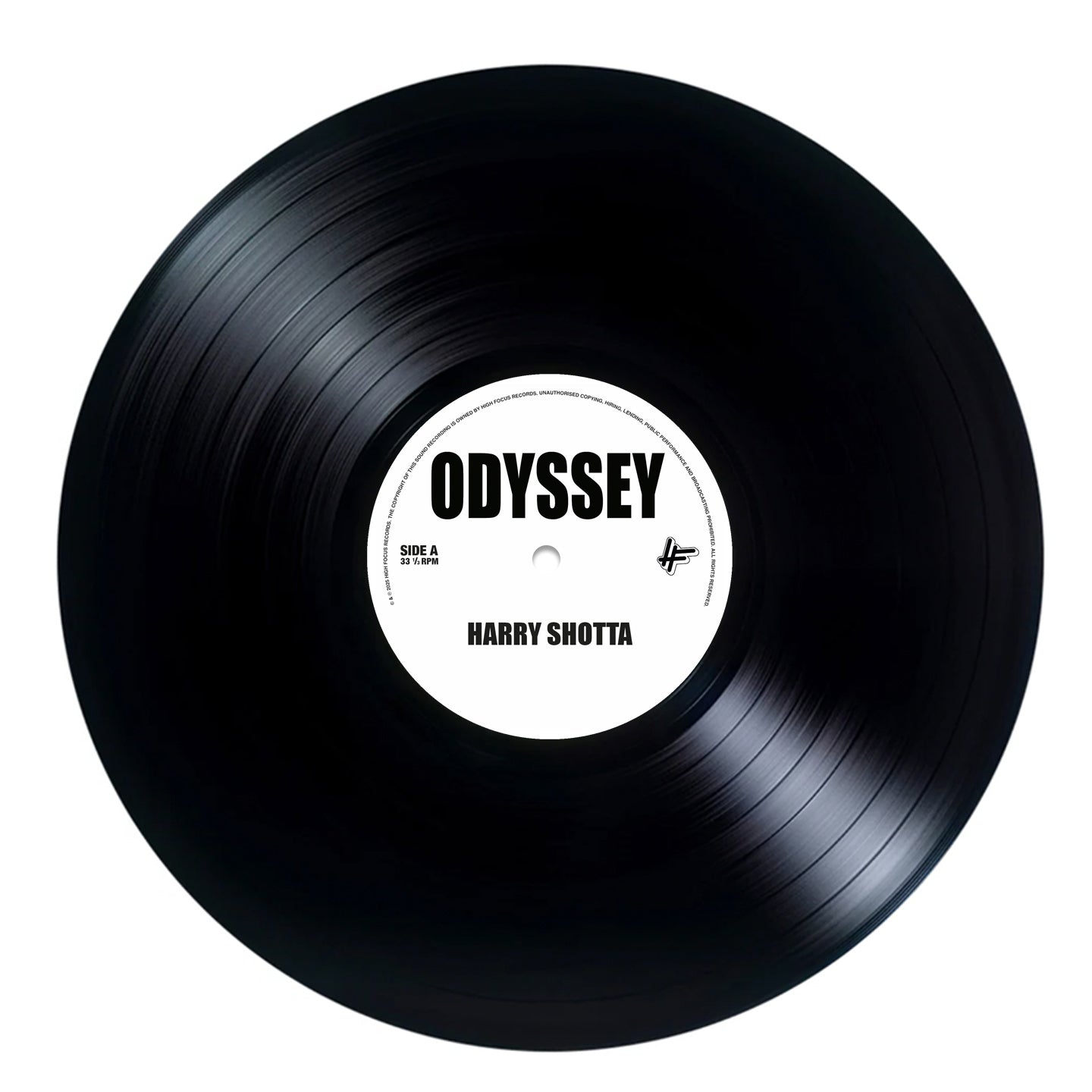 Harry Shotta - Odyssey (LIMITED EDITION 2 x 12" BLACK VINYL)