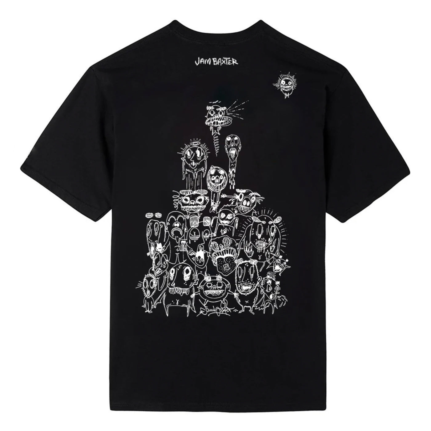 Jam Baxter - 'Off Piste' T-Shirt // Black