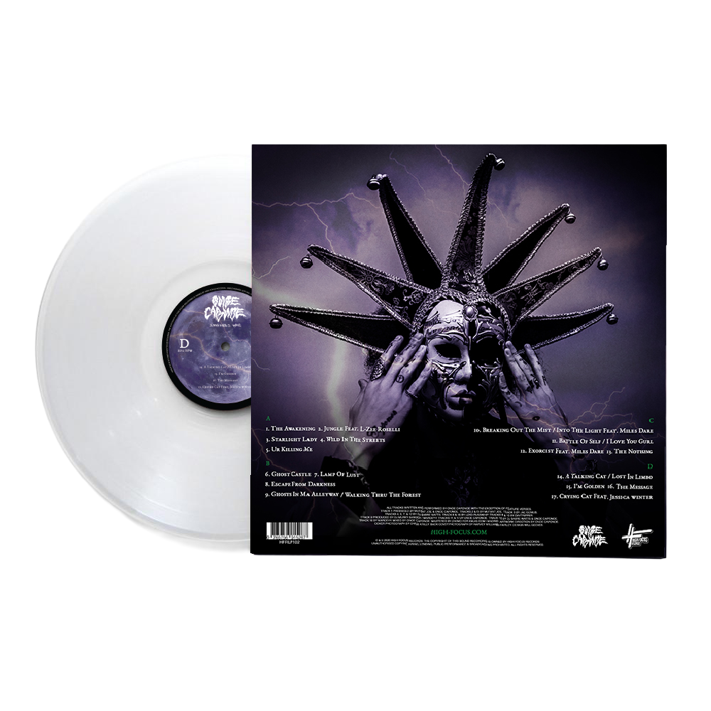 Onoe Caponoe - Invisible War (FIRST PRESSING - SUPER LIMITED EDITION 2 x 12" CLEAR VINYL)