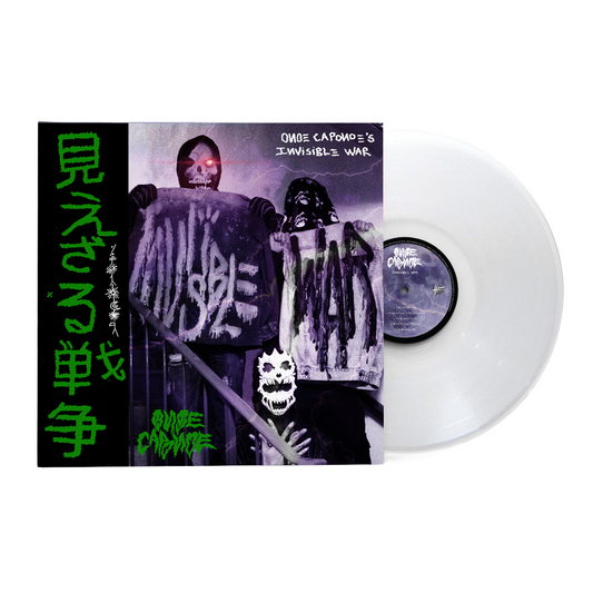Onoe Caponoe - Invisible War (FIRST PRESSING - SUPER LIMITED EDITION 2 x 12" CLEAR VINYL)