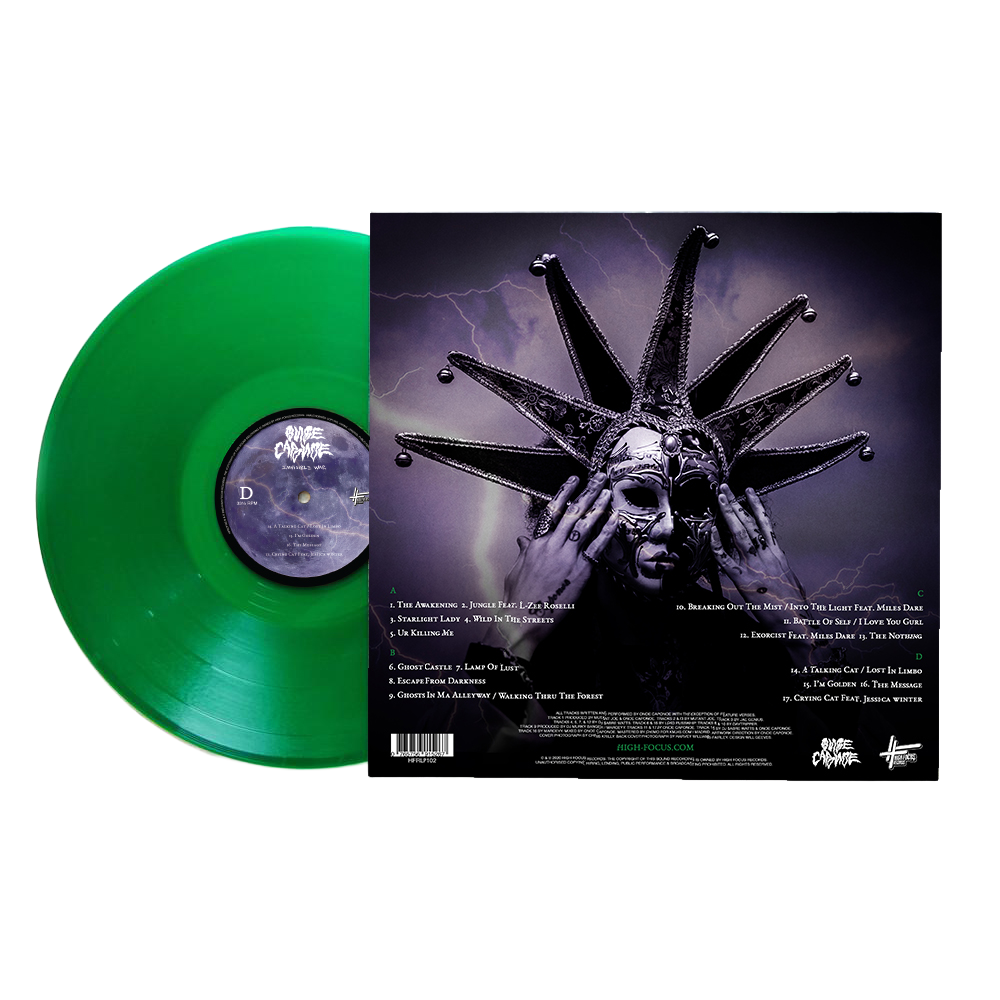 Onoe Caponoe - Invisible War (FIRST PRESSING - SUPER LIMITED EDITION 2 x 12" GREEN VINYL)
