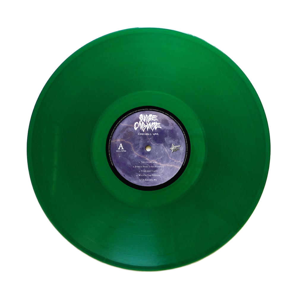 Onoe Caponoe - Invisible War (FIRST PRESSING - SUPER LIMITED EDITION 2 x 12" GREEN VINYL)