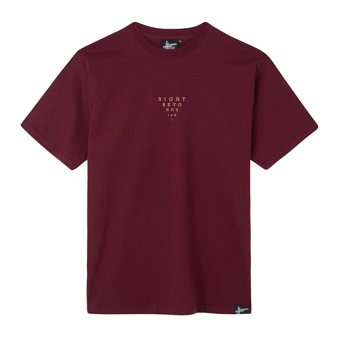 Verbz, Nelson Dialect & Mr Slipz 'Sight Beyond Sight' T-Shirt // Red