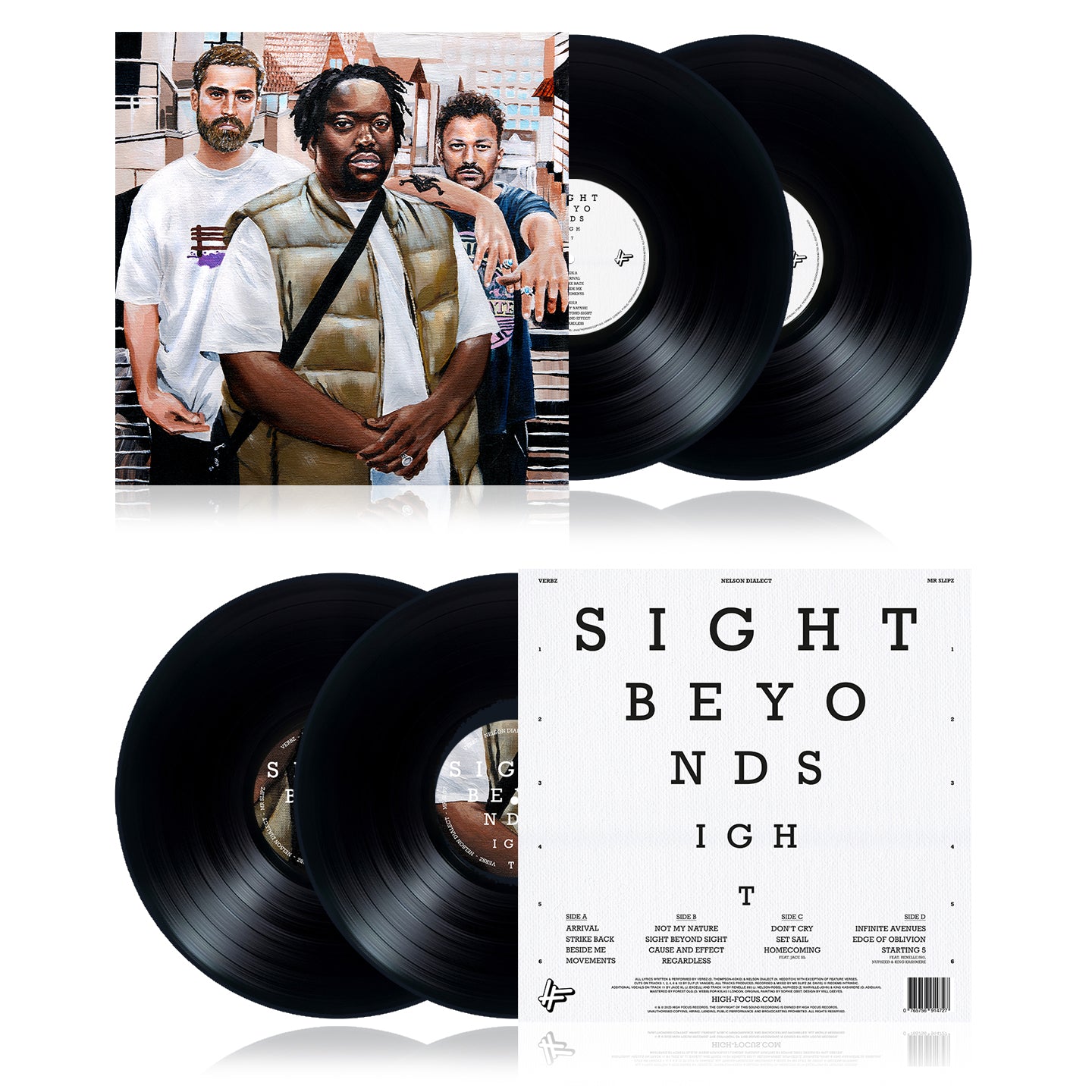 Verbz, Nelson Dialect & Mr Slipz - Sight Beyond Sight (LIMITED EDITION VINYL / JIGSAW BUNDLE)