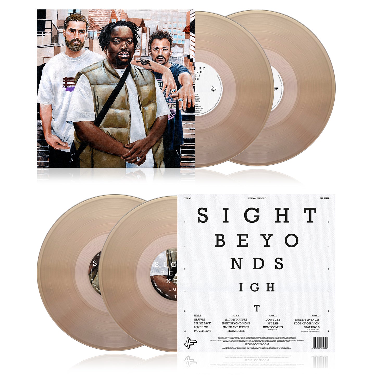 Verbz, Nelson Dialect & Mr Slipz - Sight Beyond Sight (LIMITED EDITION VINYL / JIGSAW BUNDLE)