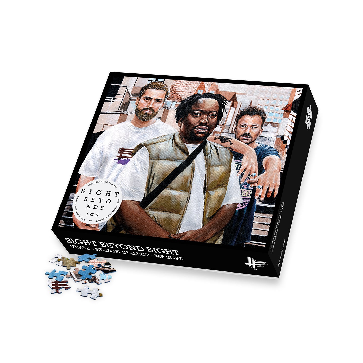 Verbz, Nelson Dialect & Mr Slipz - Sight Beyond Sight (LIMITED EDITION VINYL / JIGSAW BUNDLE)