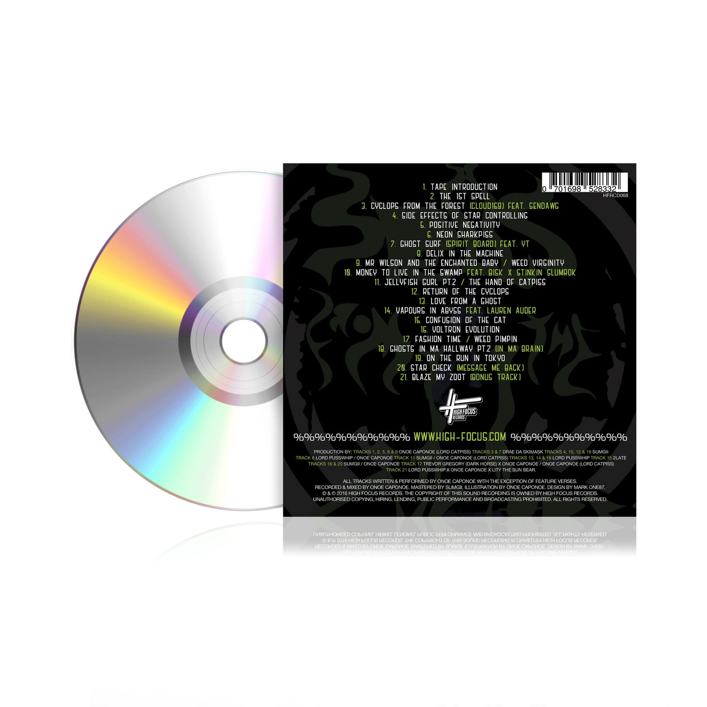 Onoe Caponoe - Spells From The Cyclops (Limited Edition CD)