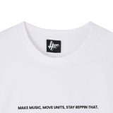 High Focus - Slogan T-Shirt / White