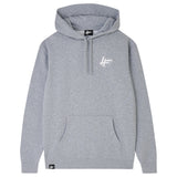 High Focus - Stamp Heavyweight Hoodie / Heather Grey