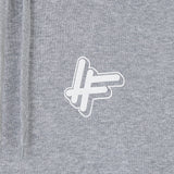 High Focus - Stamp Heavyweight Hoodie / Heather Grey