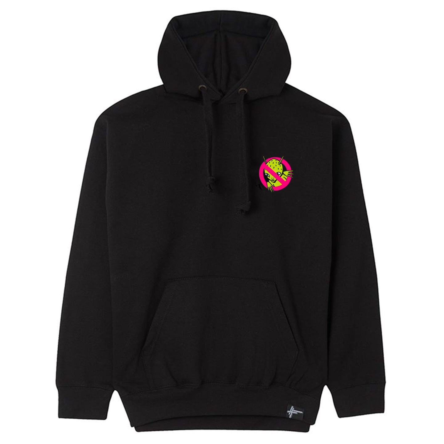 King Kashmere & Alecs DeLarge - 'TATEAAA' Logo Hoody // Black