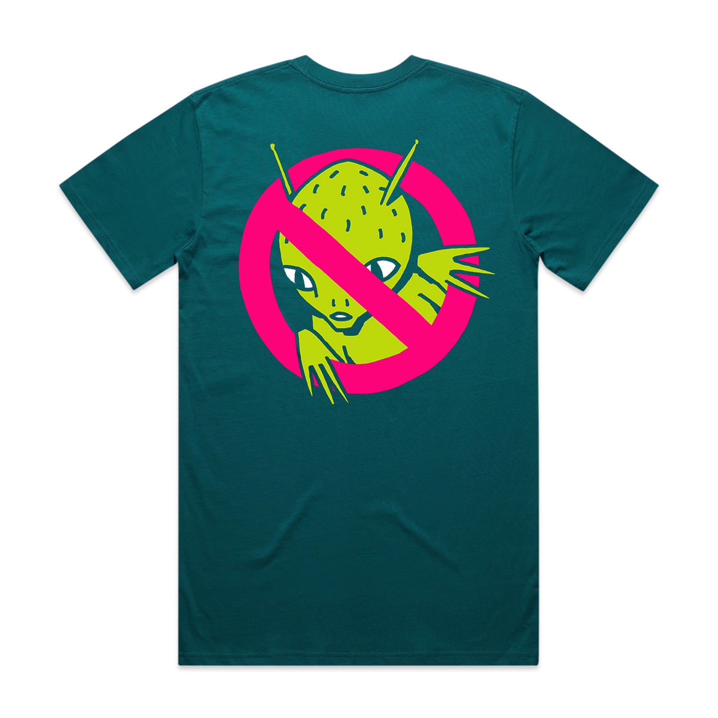 King Kashmere & Alecs DeLarge - 'TATEAAA' T-Shirt // Green