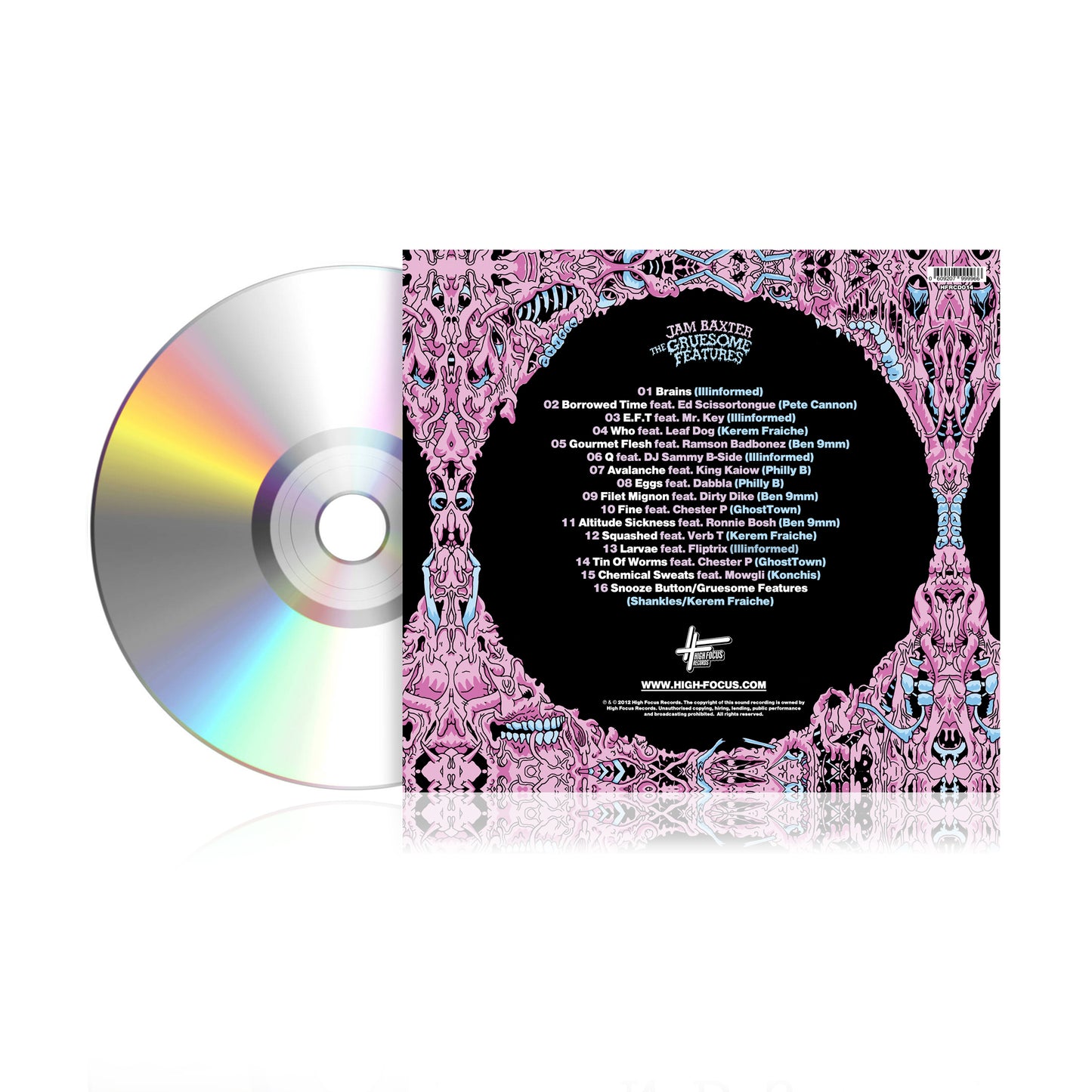 Jam Baxter - The Gruesome Features (CD)