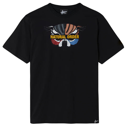 The Four Owls - 'Natural Order' T Shirt // Black