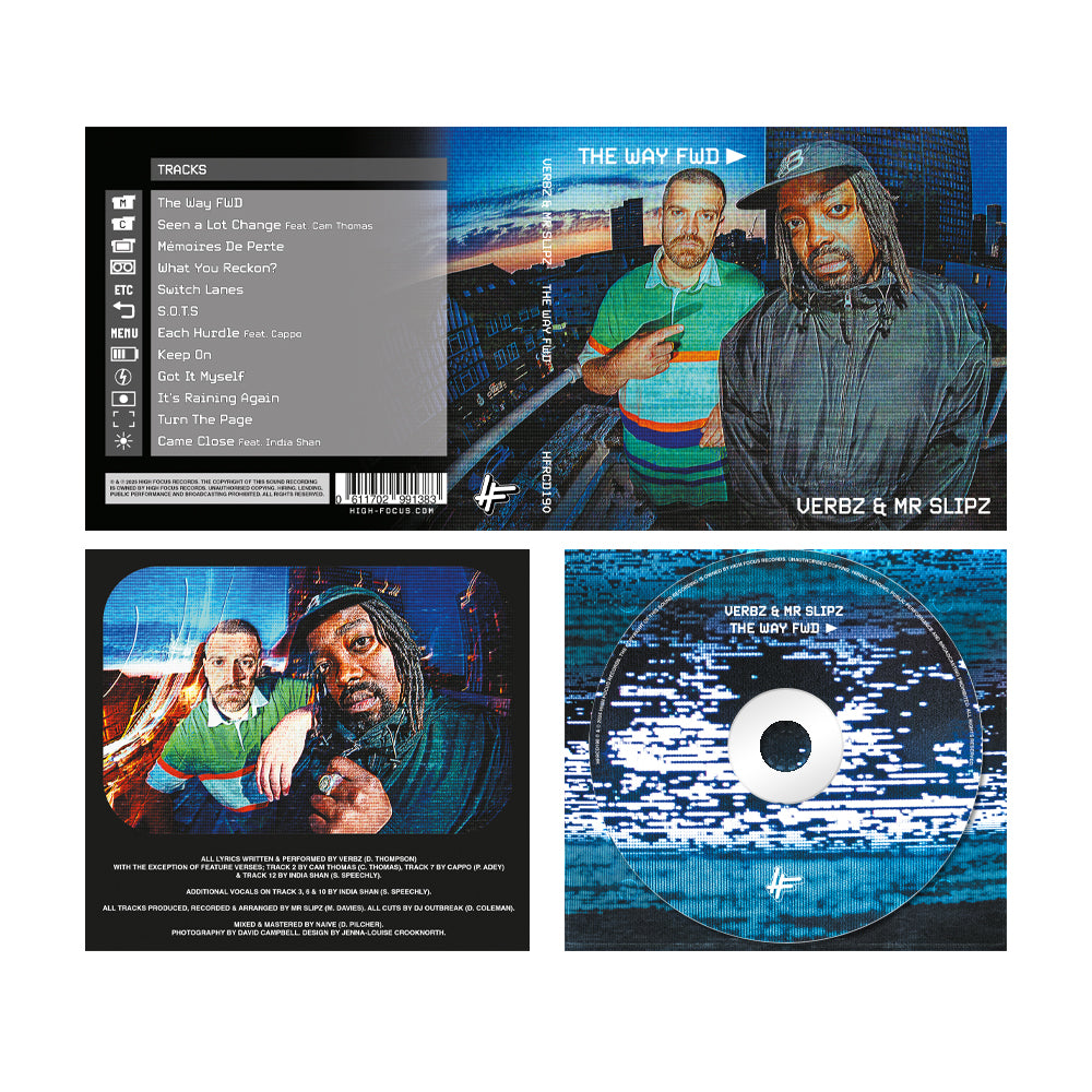 Verbz & Mr Slipz - THE WAY FWD (CD)