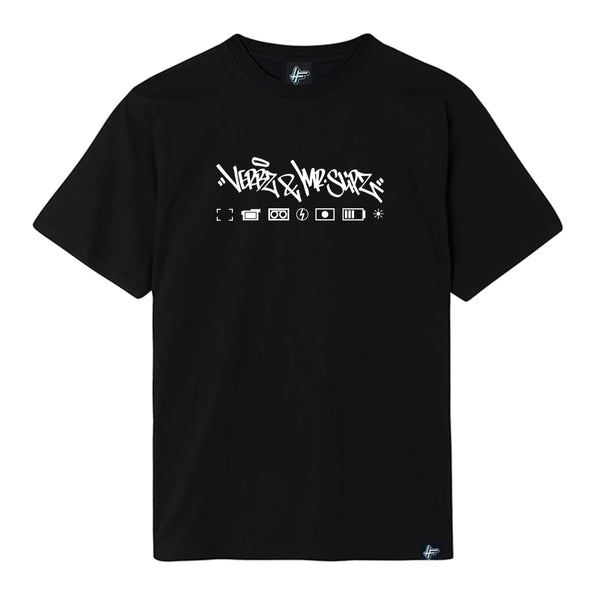 Verbz & Mr Slipz - 'THE WAY FWD' T-Shirt (Black) [PRE-ORDER]