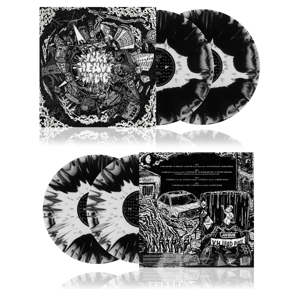 Datkid - Very Heavy Lead (LIMITED EDITION 2 x 12" GALAXY SPLATTER VINYL) [PRE-ORDER]