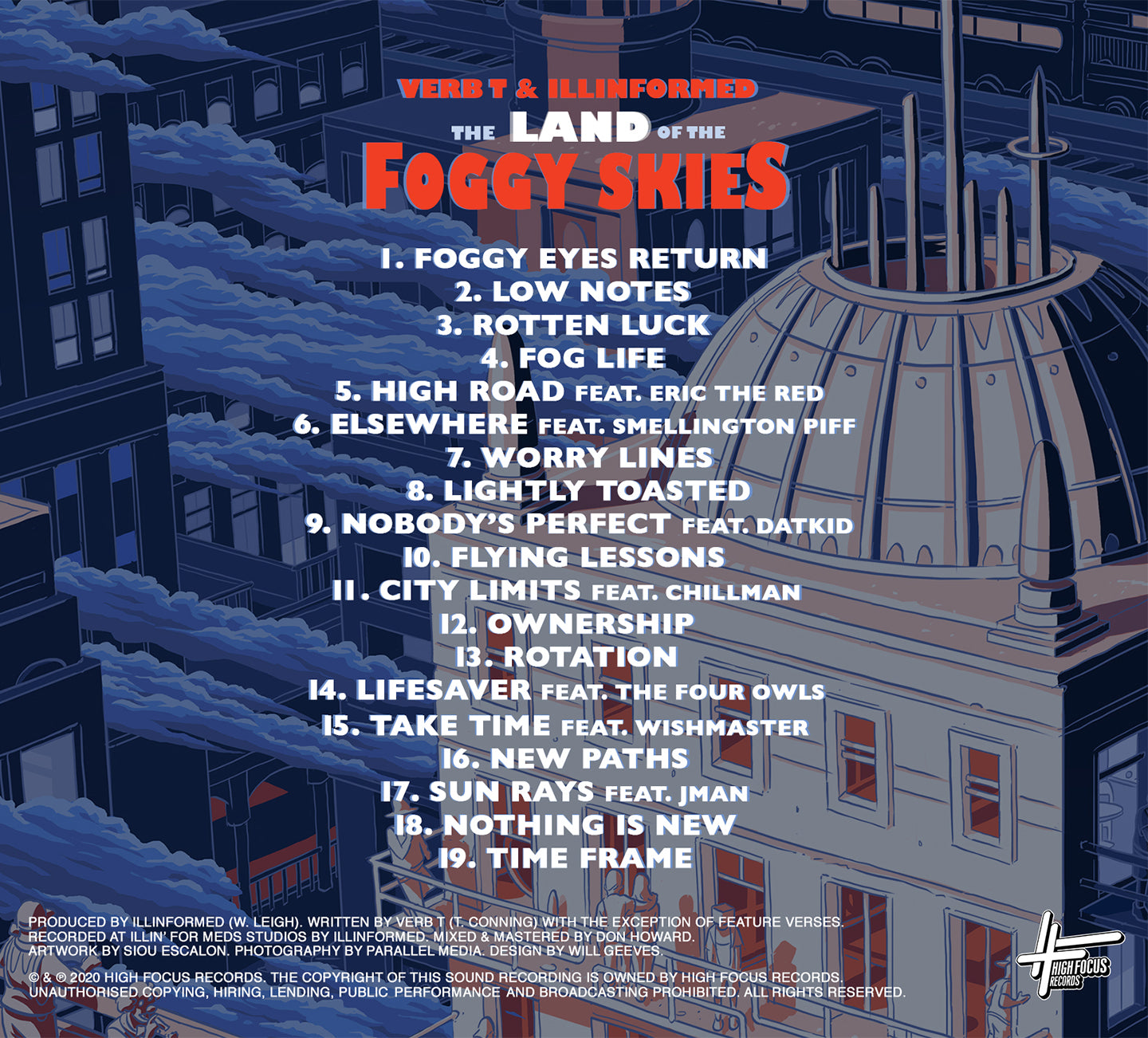 Verb T & Illinformed - The Land Of The Foggy Skies (LIMITED EDITION TAPE)