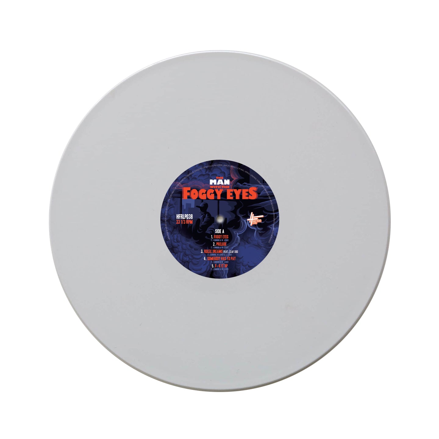 Verb T & Illinformed - The Man With The Foggy Eyes (SUPER LIMITED EDITION 2 x 12" SOLID WHITE VINYL)