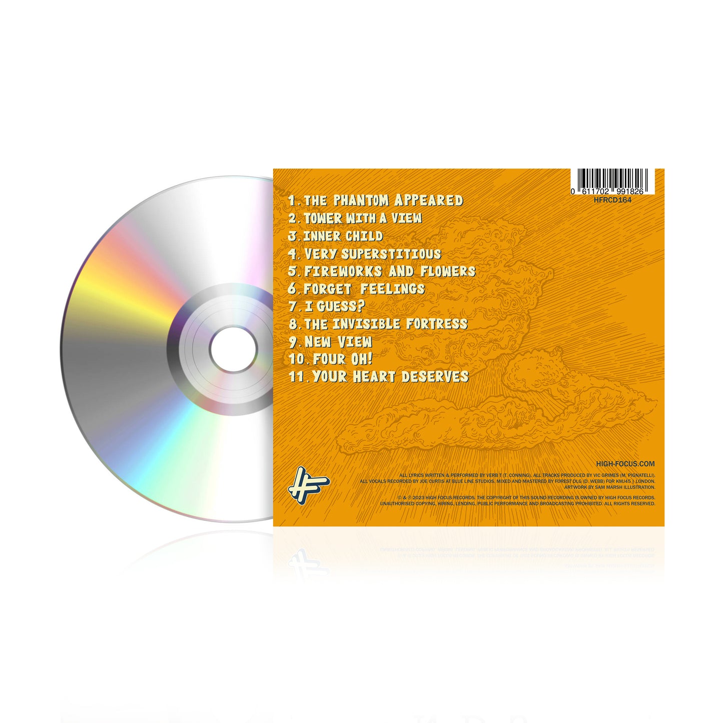 Verb T & Vic Grimes - The Tower Where The Phantom Lives (LIMITED EDITION CD)