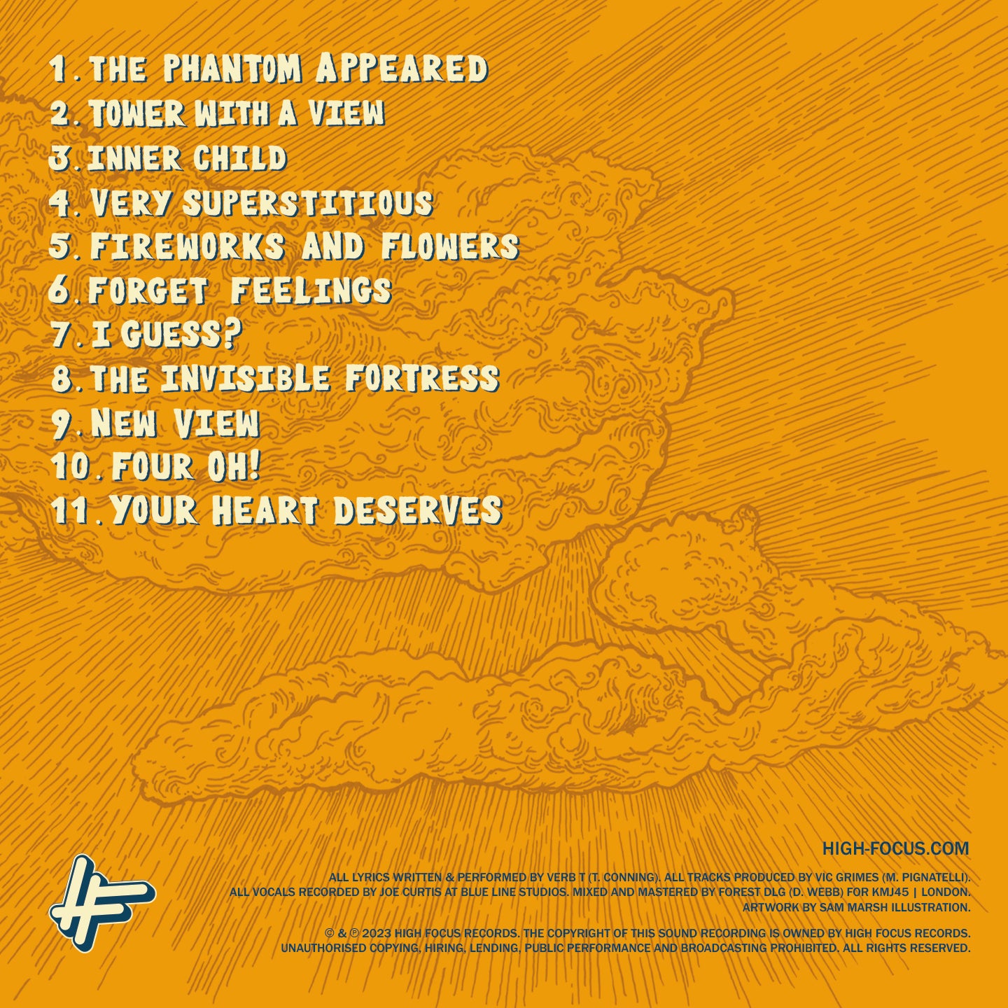 Verb T & Vic Grimes - The Tower Where The Phantom Lives (LIMITED EDITION CD)