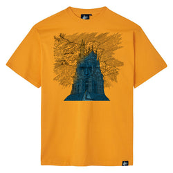 Verb T & Vic Grimes - 'The Tower Where The Phantom Lives' T-Shirt // Orange [PRE-ORDER]