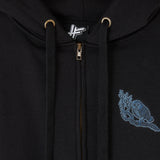 Verb T - 'The Tower Where The Phantom Lives' Zip Up Hoodie // Black