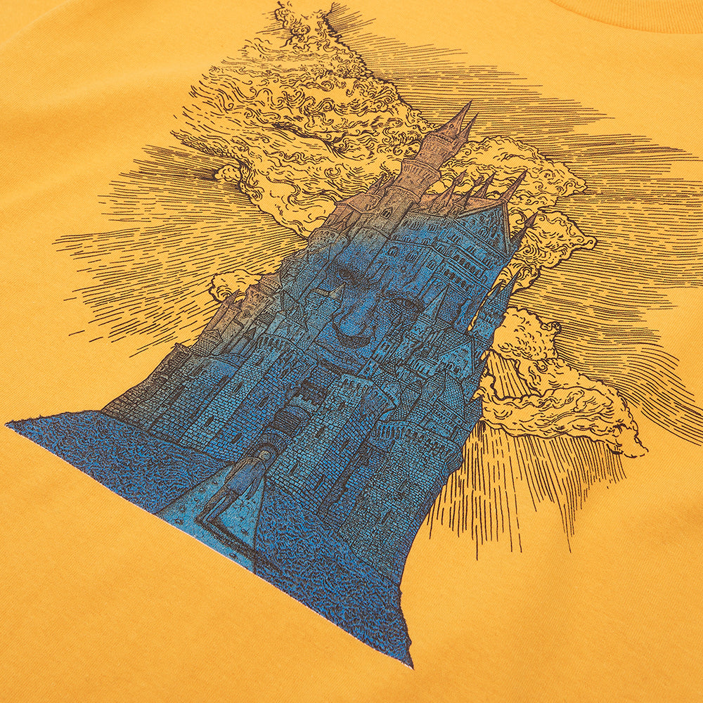 Verb T - 'The Tower Where The Phantom Lives' T-Shirt // Orange