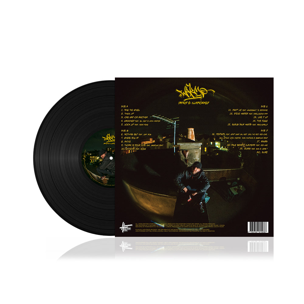 Datkid & Illinformed - Wakmo (FIRST PRESSING - SUPER LIMITED EDITION 2 x 12" BLACK VINYL)
