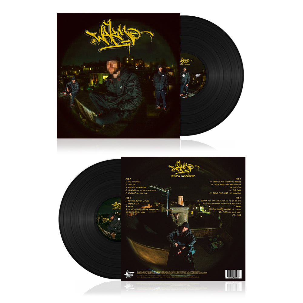 Datkid & Illinformed - Wakmo (FIRST PRESSING - SUPER LIMITED EDITION 2 x 12" BLACK VINYL)