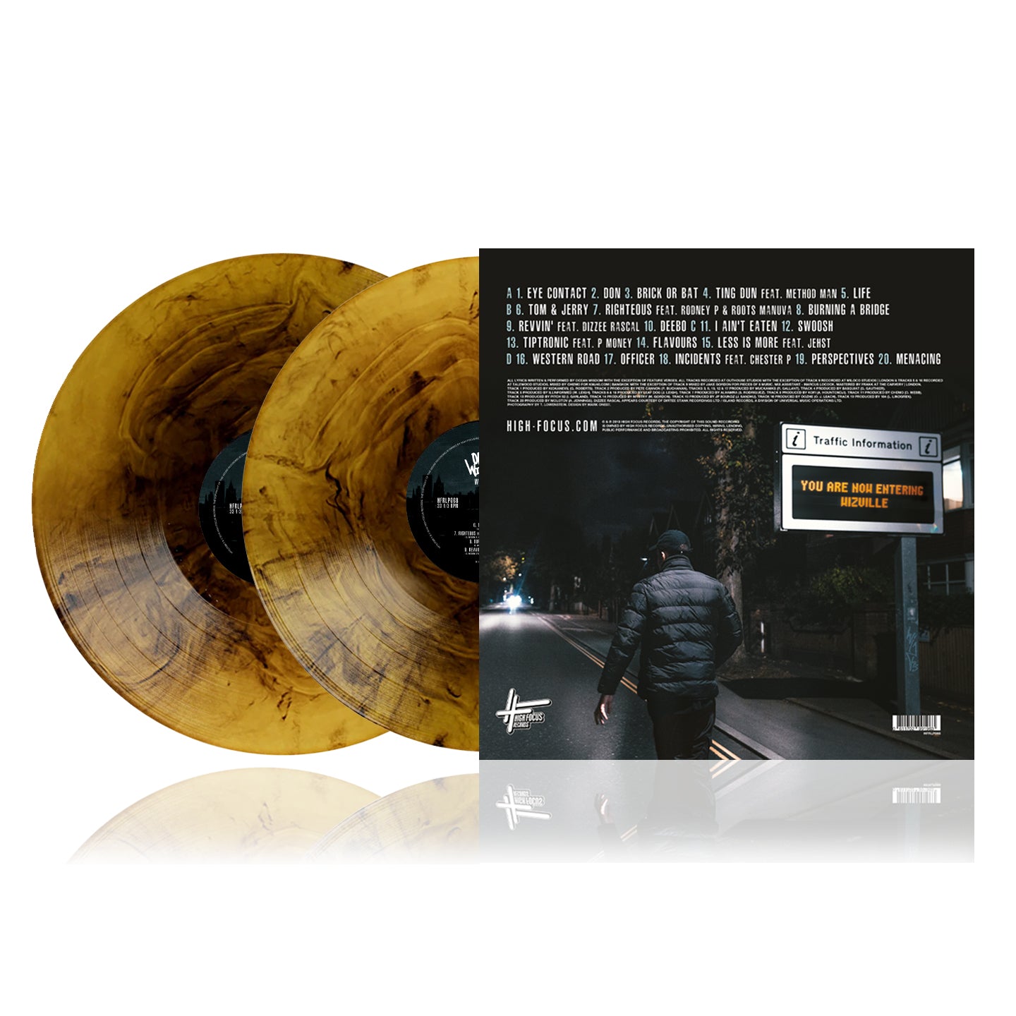 Ocean Wisdom - Wizville (LIMITED EDITION 2 x 12" MARBLE VINYL) [PRE-ORDER]