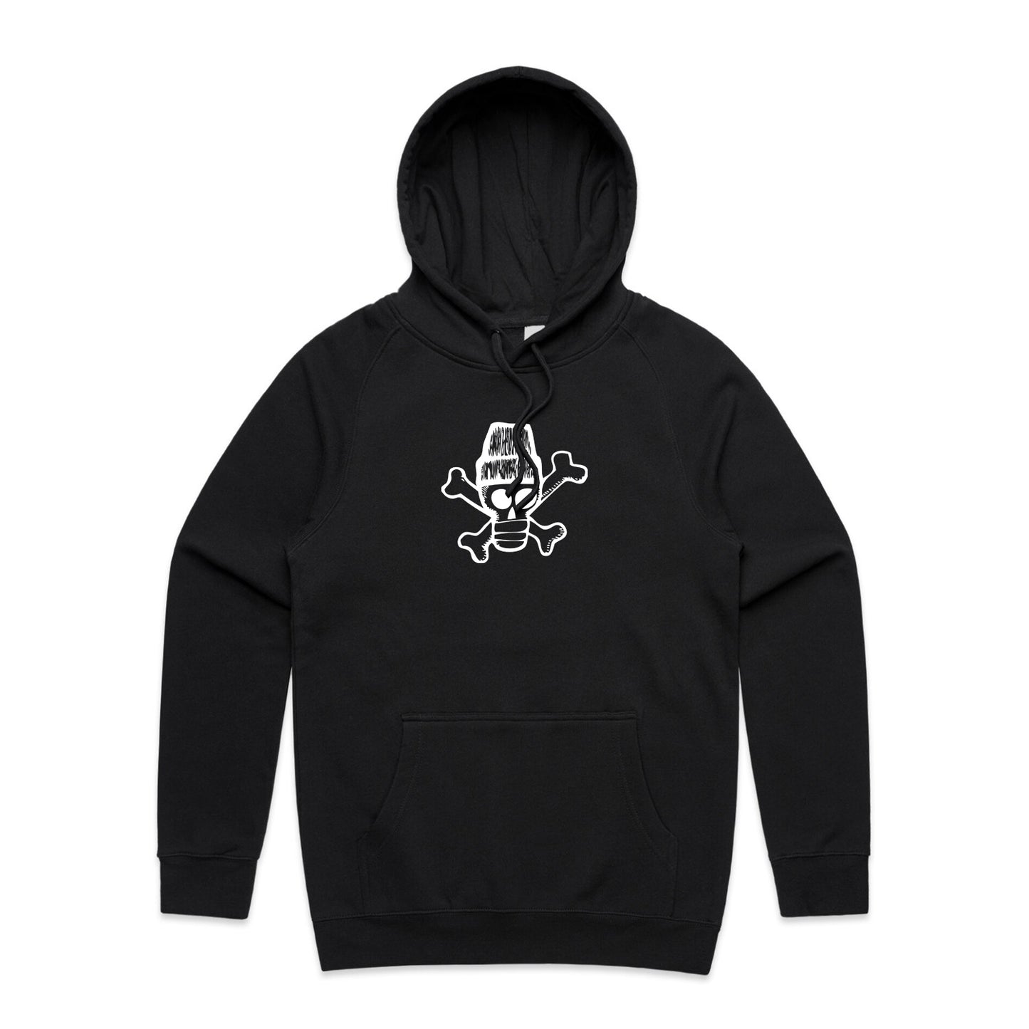 Ramson Badbonez - 'White Rabbit' Heavyweight Hoodie / Black