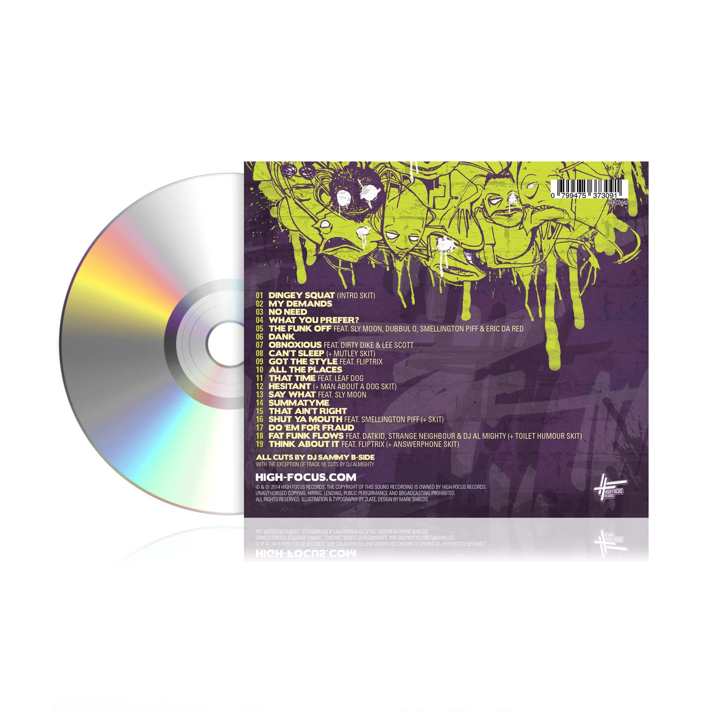 Cracker Jon & 2Late - You Can Take The Cracker Out Of Croydon (CD)