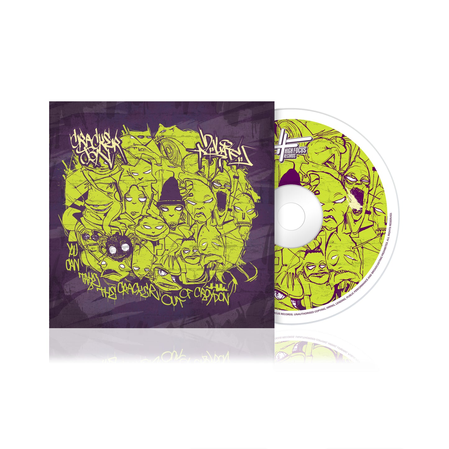 Cracker Jon & 2Late - You Can Take The Cracker Out Of Croydon (CD)