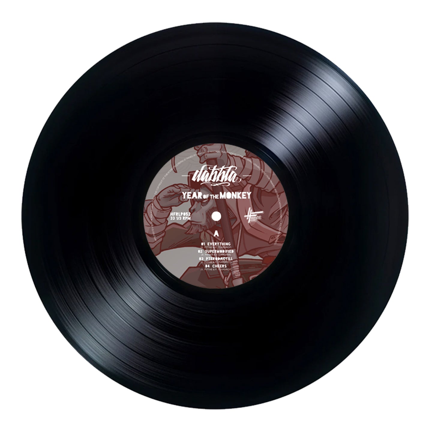Dabbla - Year Of The Monkey (FIRST PRESSING, SUPER LIMITED EDITION 2 x 12" BLACK VINYL)