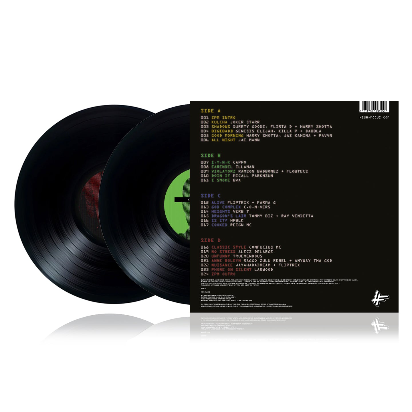 King Kashmere - Zero Point Modulations (Vol. 1) (LIMITED EDITION 2 x 12" BLACK VINYL) [PRE-ORDER]