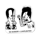 Ed Scissor + Lamplighter - JOYSVILLE Sticker Pack