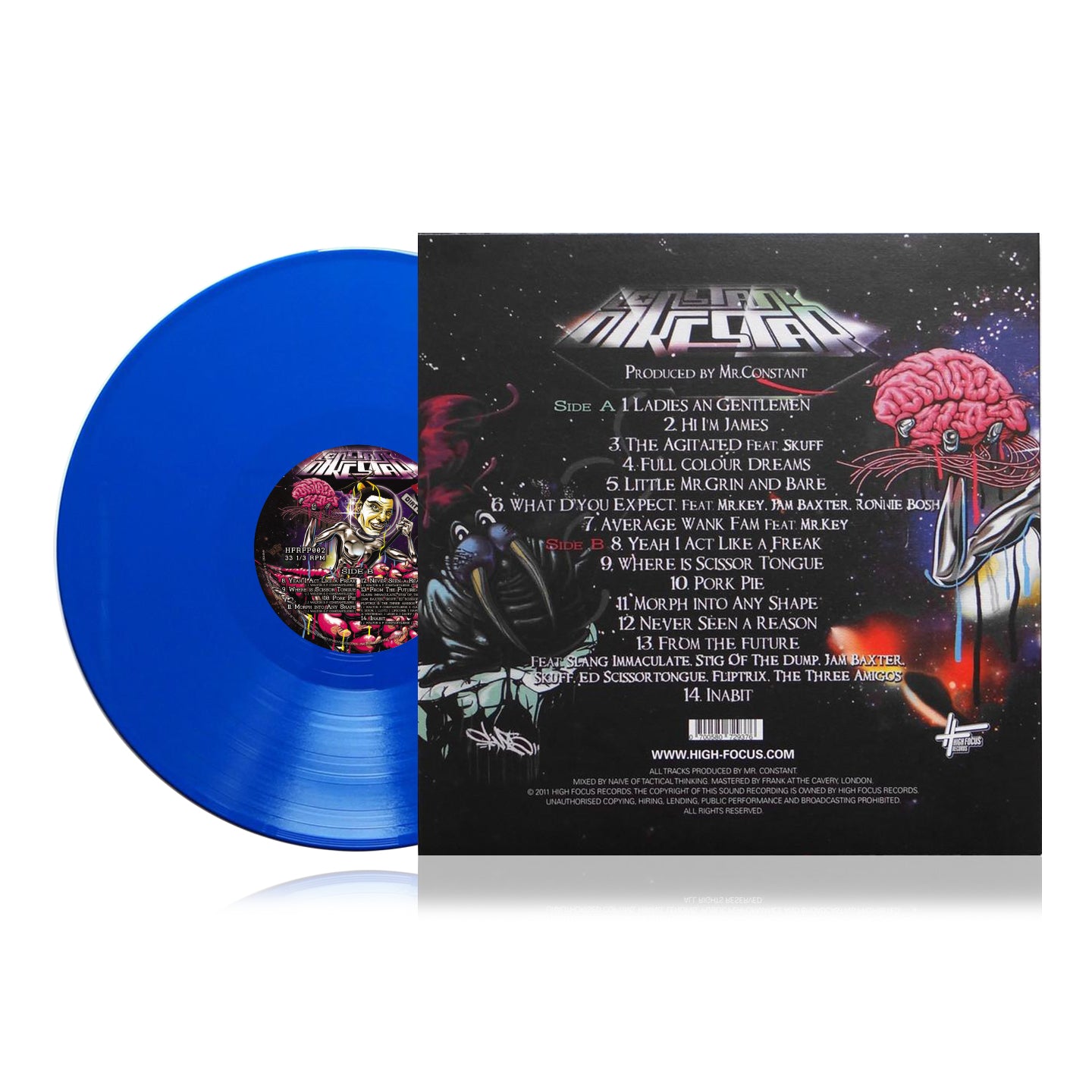 Dirty Dike - Constant Dikestar (LIMITED EDITION 12" COLOUR VINYL)