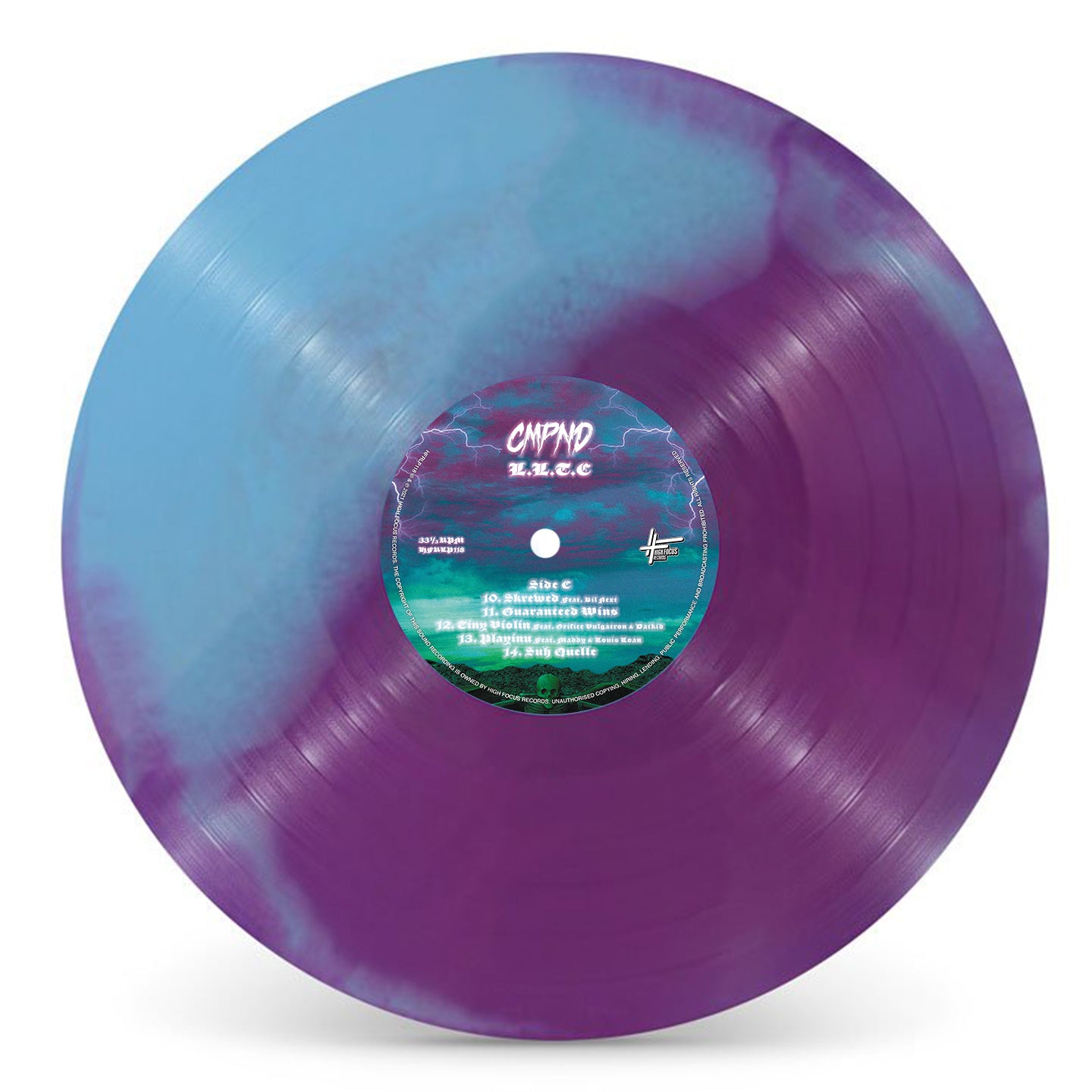 CMPND - Long Live The Court (LIMITED EDITION 2 X 12" PURPLE/BLUE VINYL)