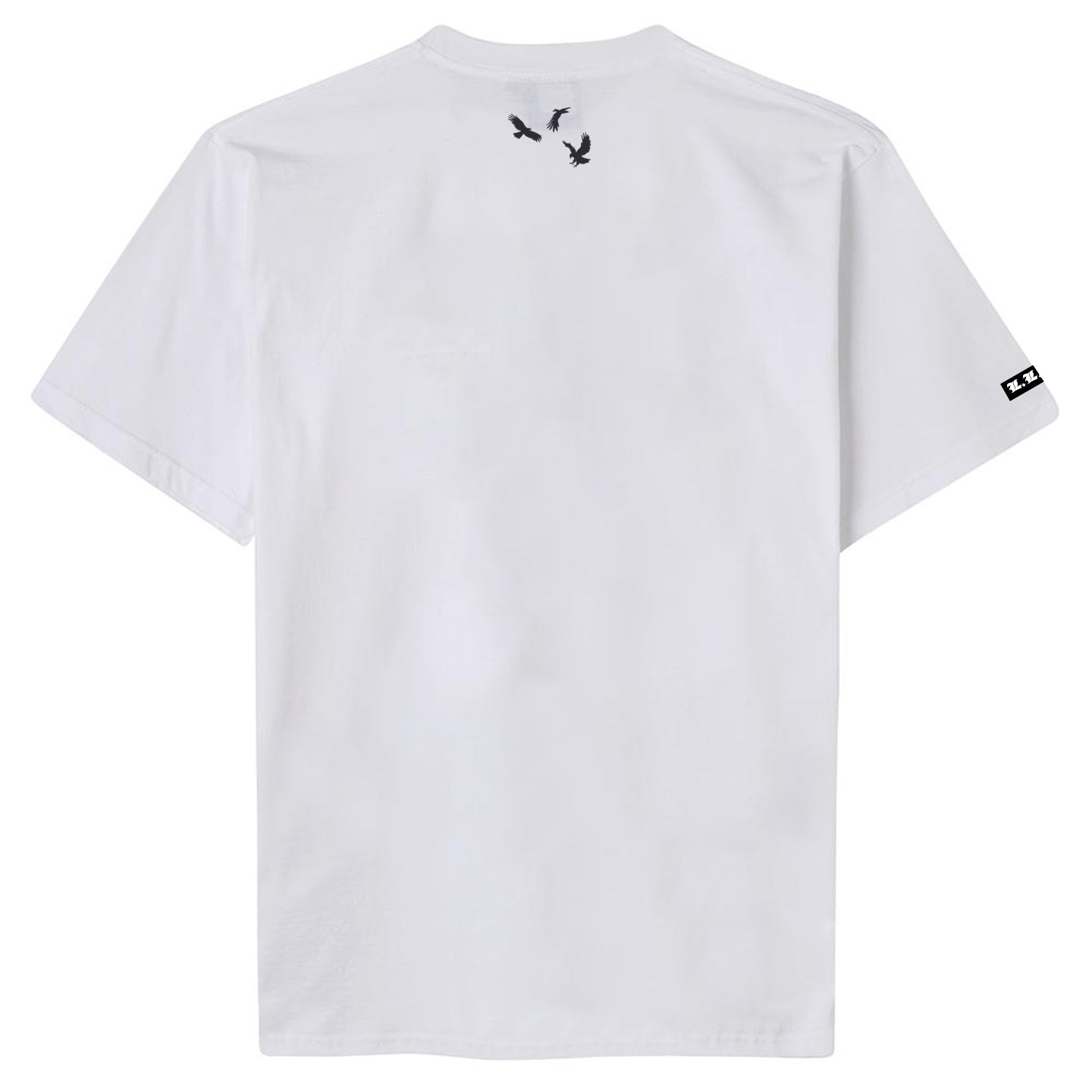 CMPND 'Long Live The Court' Skull T / White