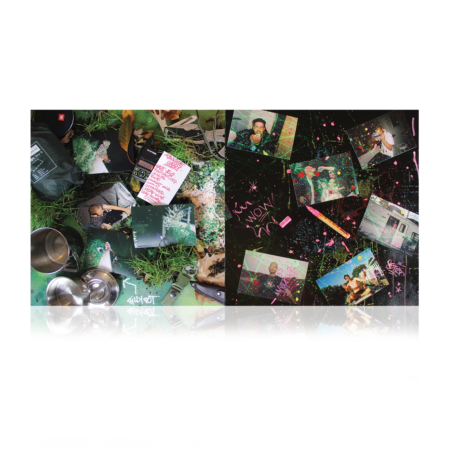 Dirty Dike 'Acrylic Snail' LIMITED EDITION 2 x 12" VINYL + 16 PAGE BOOK