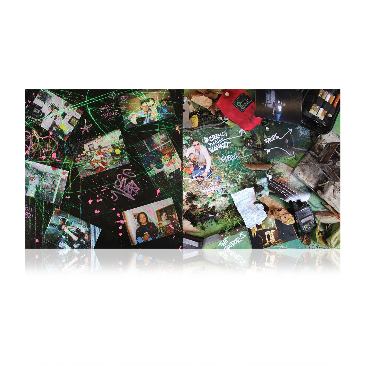 Dirty Dike 'Acrylic Snail' LIMITED EDITION 2 x 12" VINYL + 16 PAGE BOOK