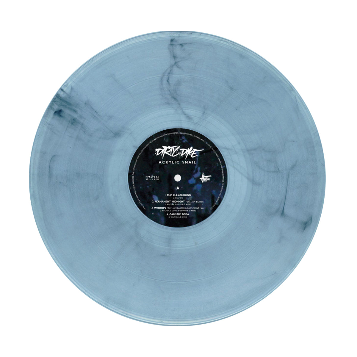 Dirty Dike 'Acrylic Snail' LIMITED EDITION 2 x 12" VINYL + 16 PAGE BOOK