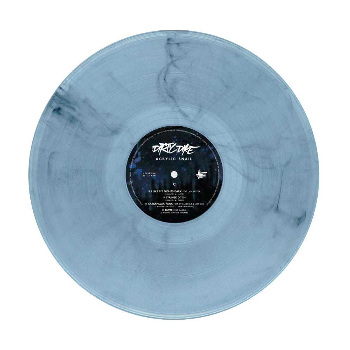 Dirty Dike 'Acrylic Snail' LIMITED EDITION 2 x 12" VINYL + 16 PAGE BOOK