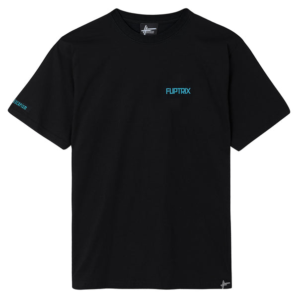 Fliptrix - 'Patterns Of Escapism' T Shirt // Black