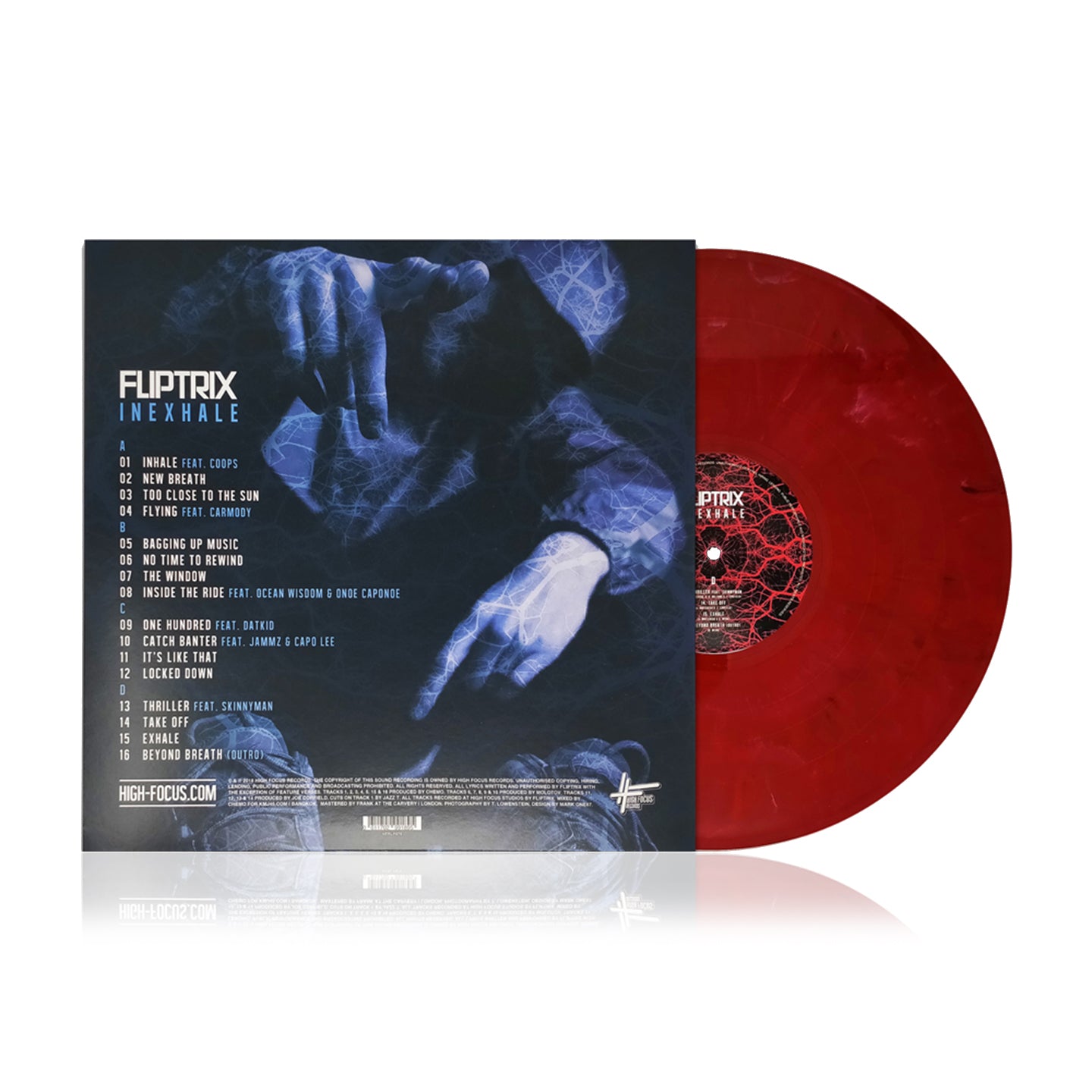 Fliptrix - Inexhale (LIMITED EDITION 2 x 12" MARBLE VINYL)