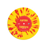 Fliptrix - 'Powerizm & Holy Kush' Yellow / Red single (LIMITED EDITION SPLATTER 7" VINYL)