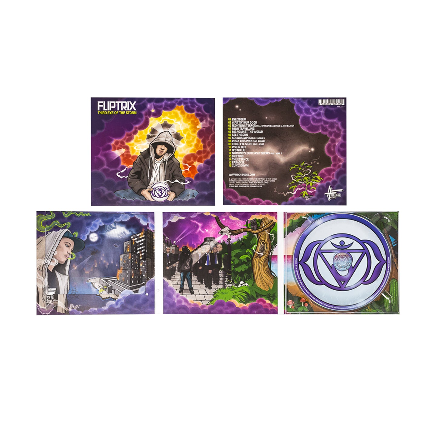 Fliptrix - Third Eye Of The Storm (CD)