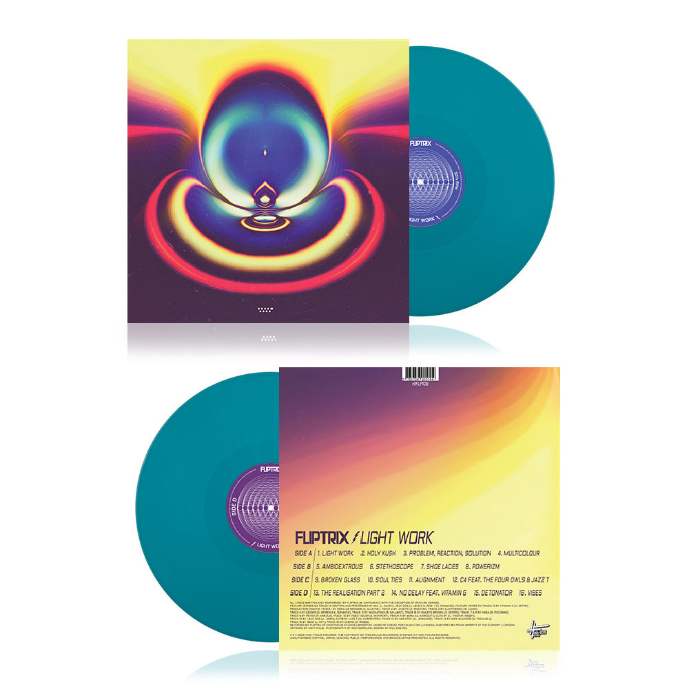 Fliptrix - Light Work (LIMITED EDITION 2 x 12" GATEFOLD COLOUR VINYL)